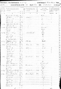 1850 United States Federal Census John P