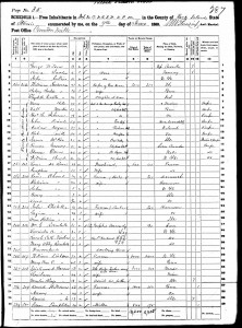 1860 Census David Williams