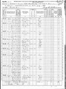 1870 Census David Williams