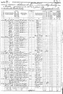 1870 United States Federal Census John P
