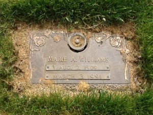 Marie Adelaid grave